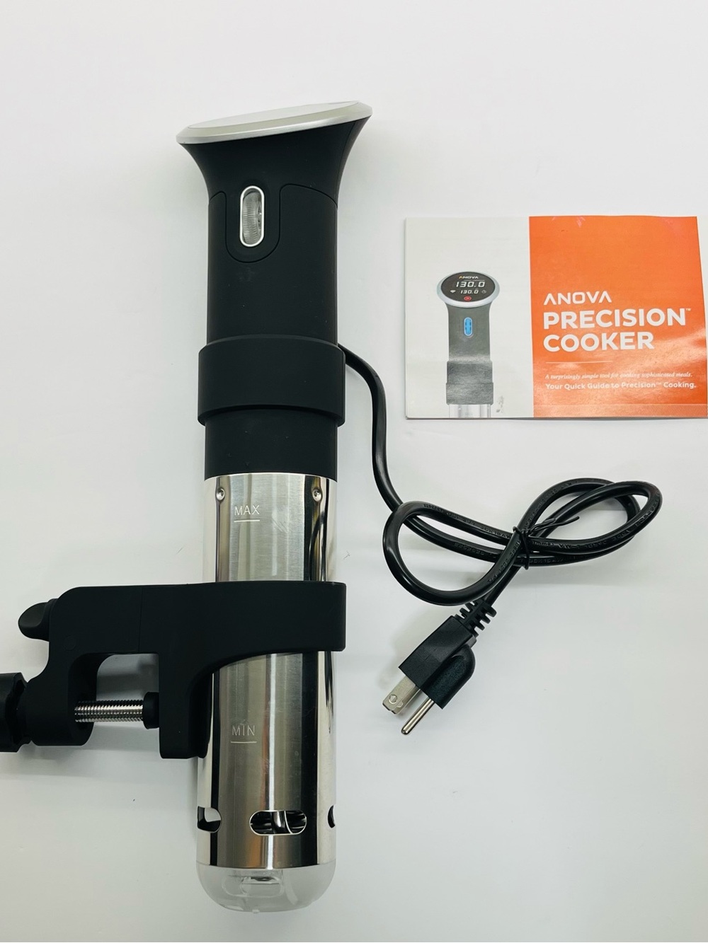 Anova Precision Culinary Sous Vide Cooker 800W 120V Black/Silver Stainless Steel